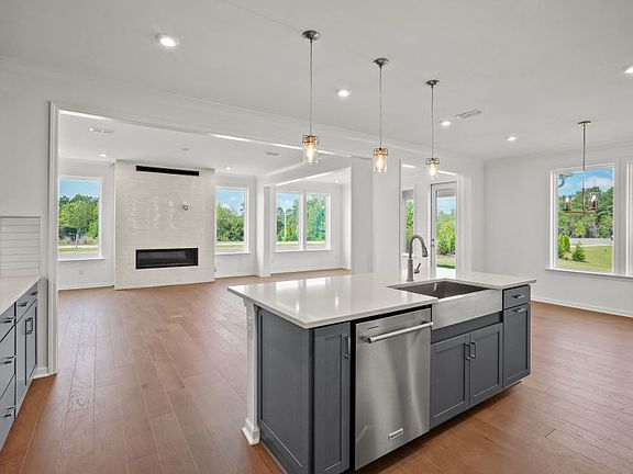 Large Kitchen with an Island