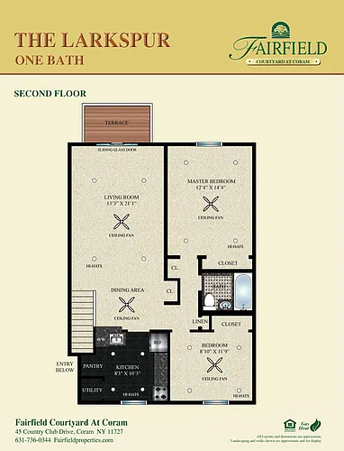 Floor plan Larkspur