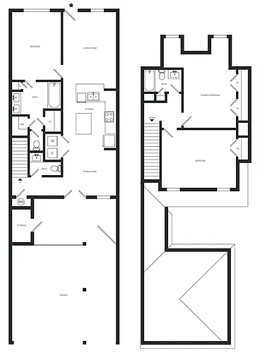 Floor plan Willow - Oak Heritage
