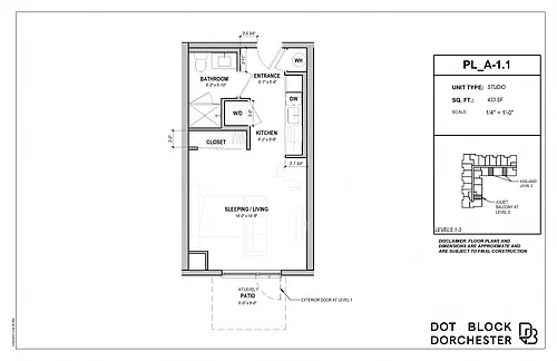 Floor plan PL_A-1.01