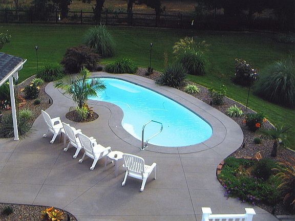fibreglass pool