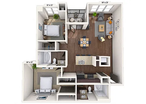 Floor plan Twilight