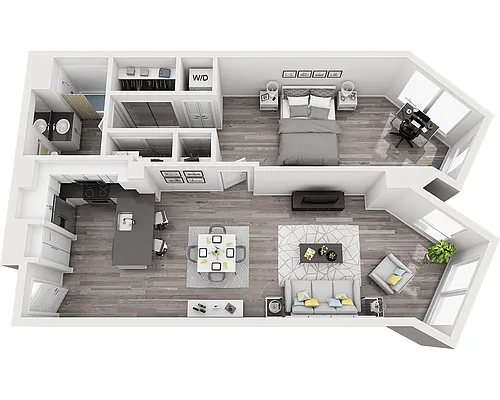Floor plan Plan A1G