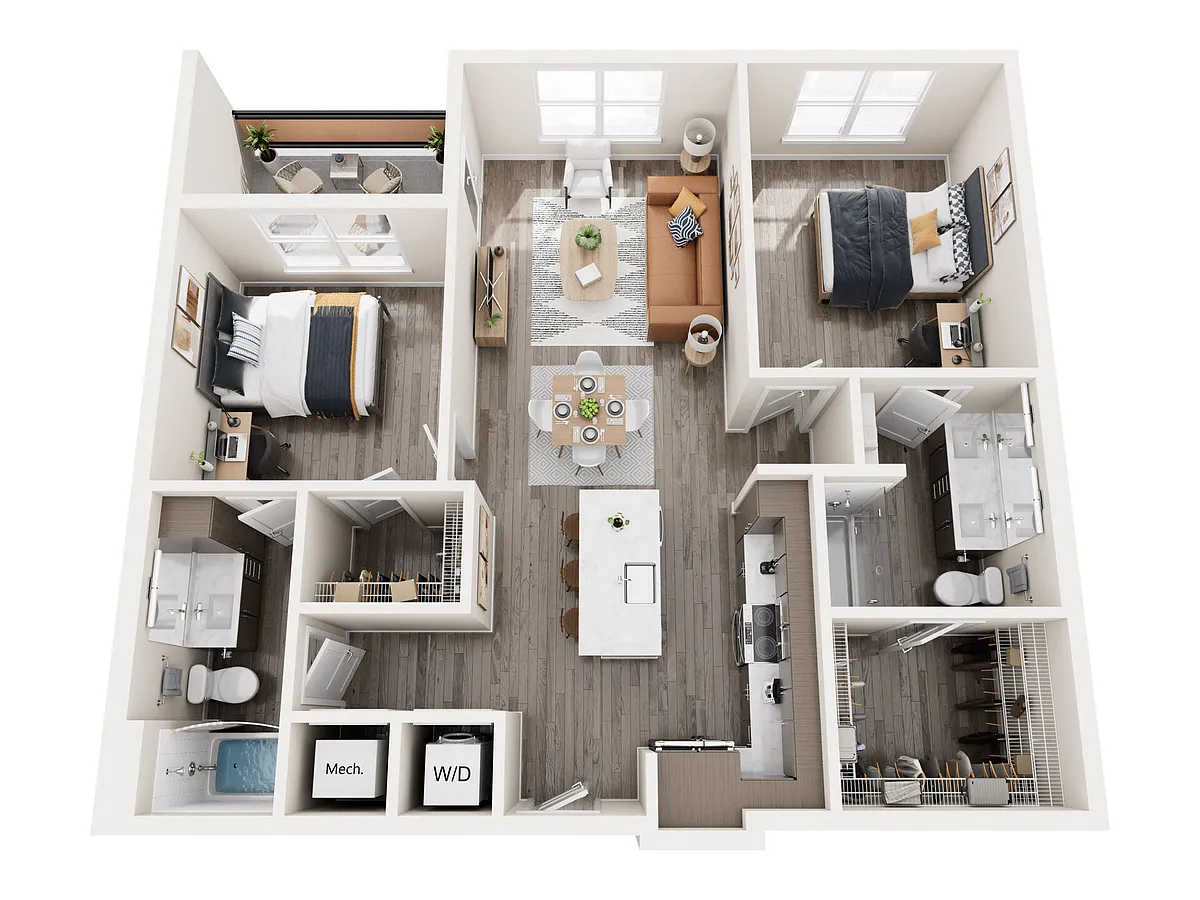Floor plan B6
