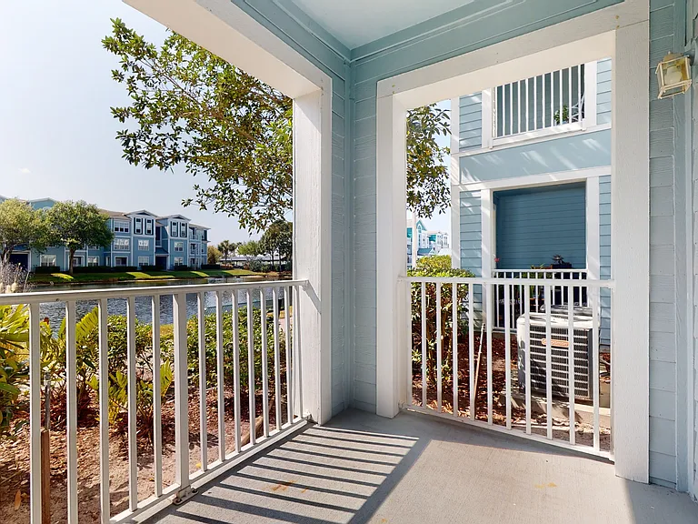 Private Patio with Community Views