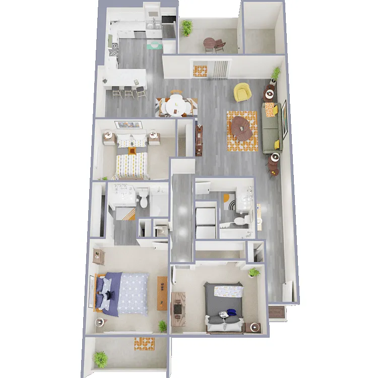 Floor plan C1-R