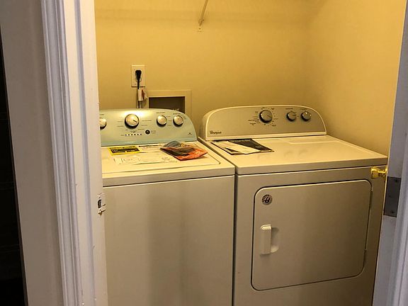 New washer and dryer