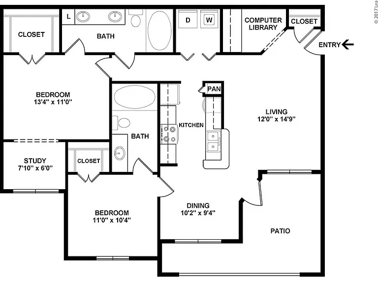 Two bedroom apartment in Round Rock, Texas. Two bedroom apartment in Round Rock, Texas.