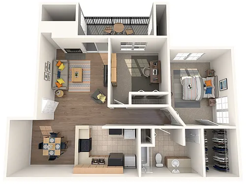 Floor plan B1