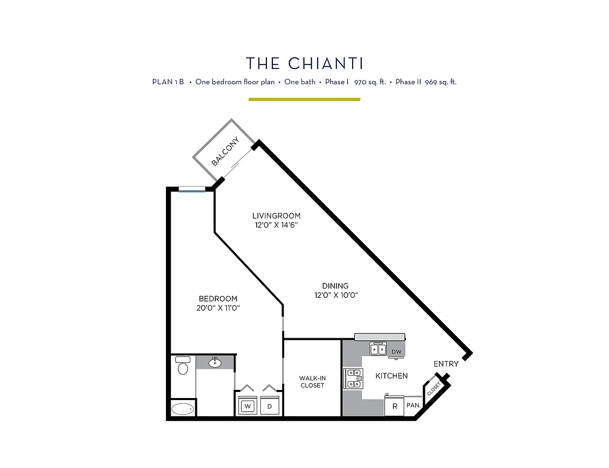 Floor plan CMV I - Chianti