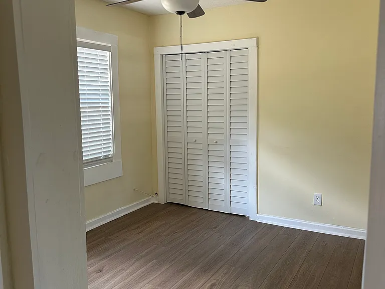 4 large closets in total for the house offers plenty of storage space.
