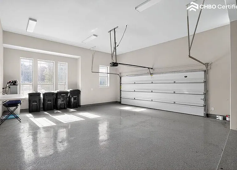 Two-car garage