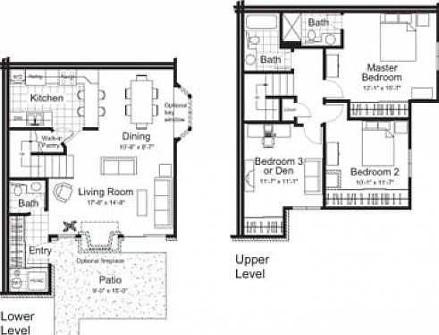 All bedrooms upstairs