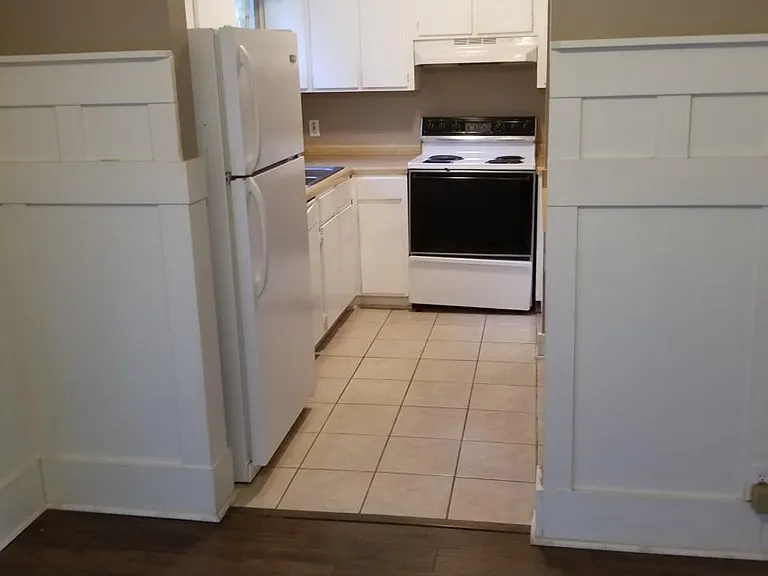 From dinning room to kitchen