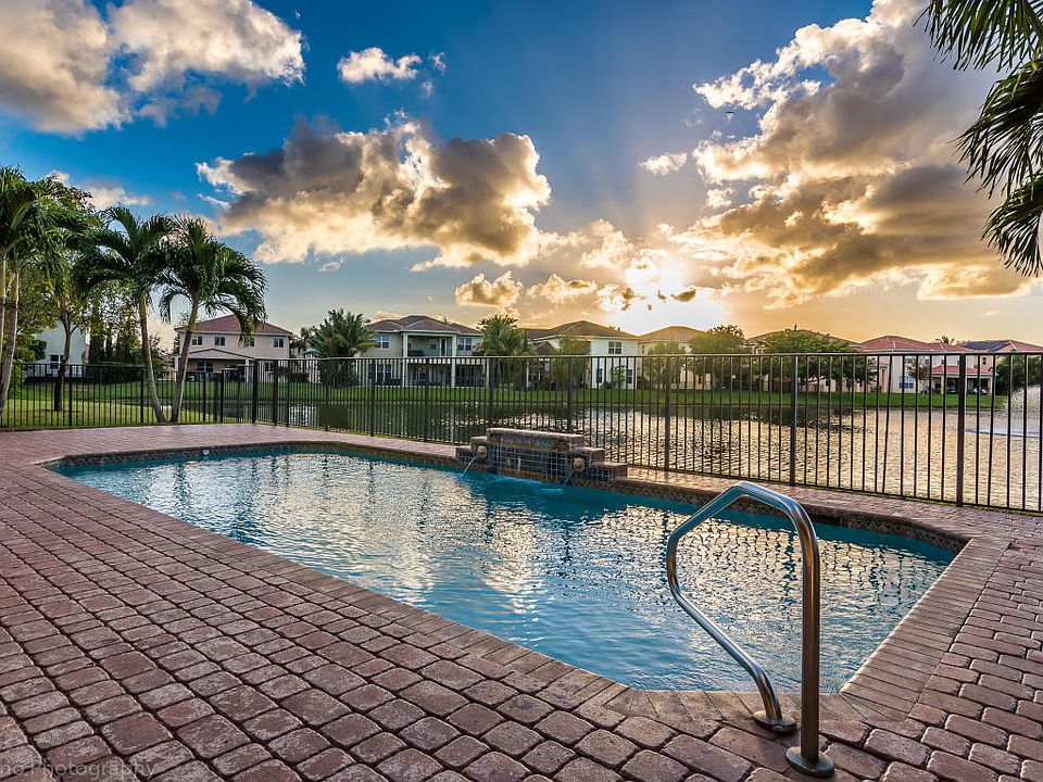 Pool at Sunset