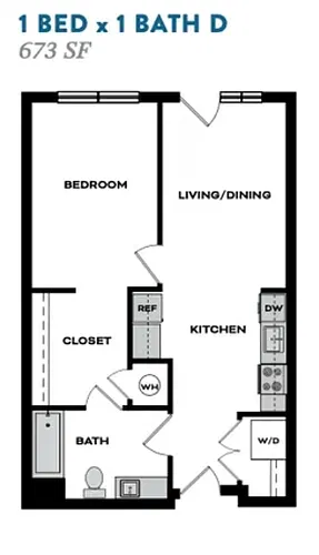 Floor plan 2 bedroom