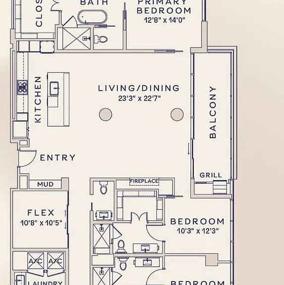 PH4 Floor Plan PH4 Floor Plan