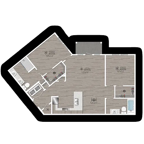Floor plan B4