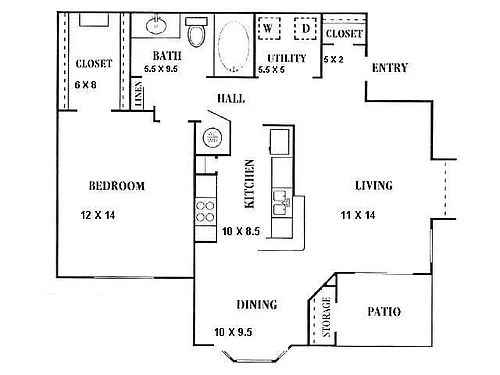 Floor plan B