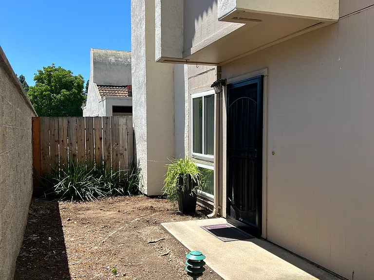 Private Front Door Area