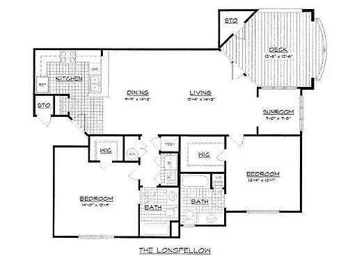 Floor plan The Longfellow