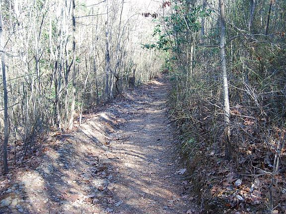 Upper trail