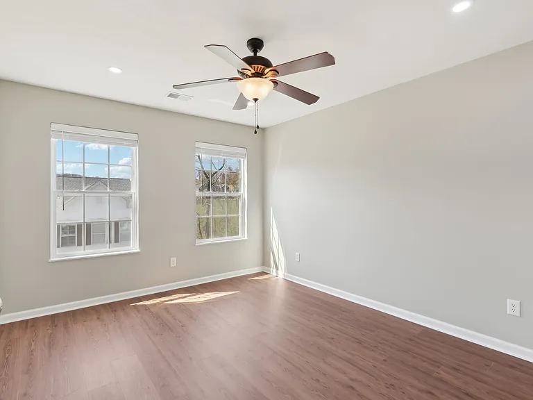 Second Bedroom - Dual Window, Ceiling Fan, LED Lighting, Large Closet, LVP Flooring