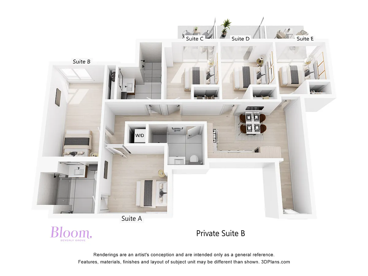 Floor plan B