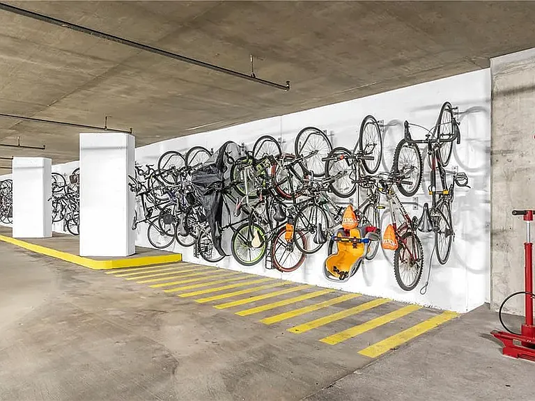 Multiple Areas for Bike Storage