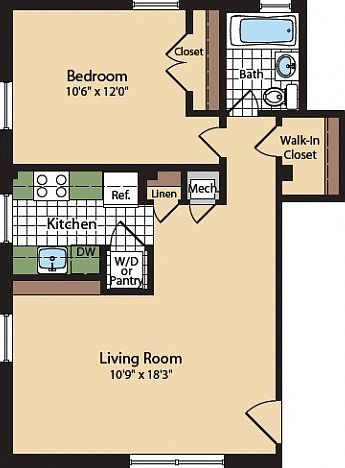 1st image of 310 N Oxford St APT 1