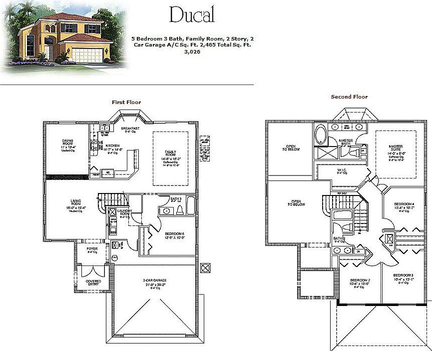 Ducal Floor Plan
