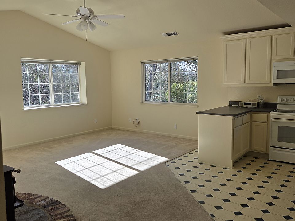 View of Living room from bedroom hallway