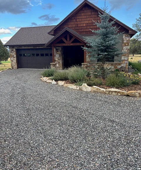 Front entrance garage and additional parking