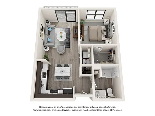 Floor plan MI - Cullen