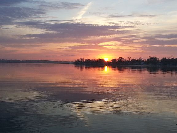 Sunrise from the dock