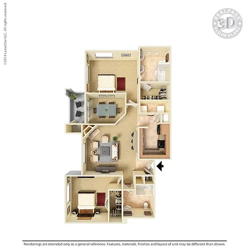 Floor plan The Hudson