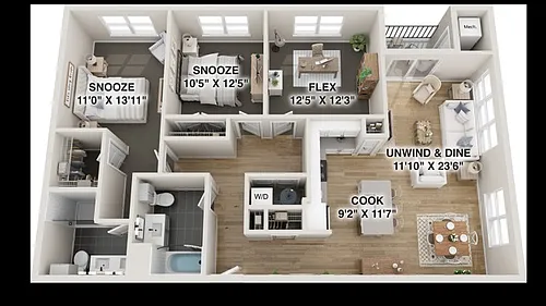 Floor plan Sayre