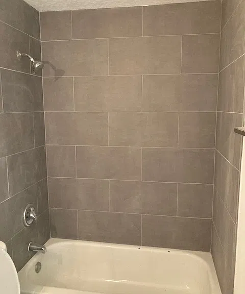 Updated Tiled Bath