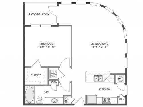 Floor plan A400