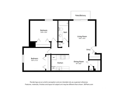 Floor plan Dahlia