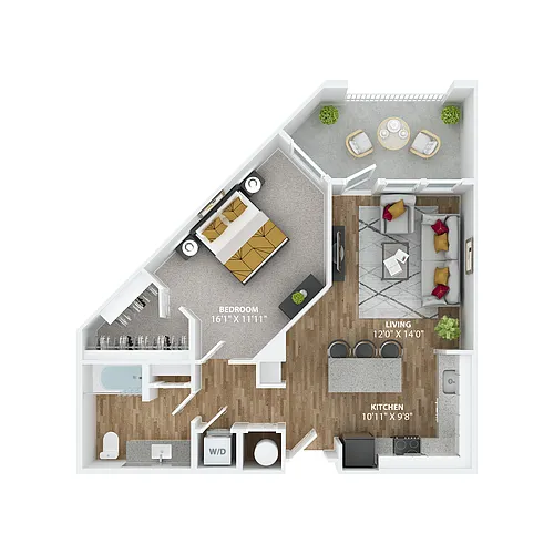Floor plan Sidecar A2