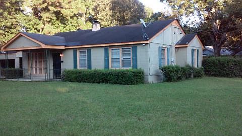 Large front yard view
