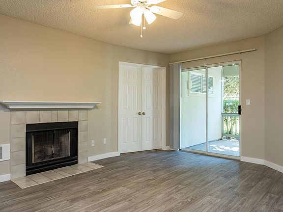 Three Bedroom ; Living Room with Fireplace