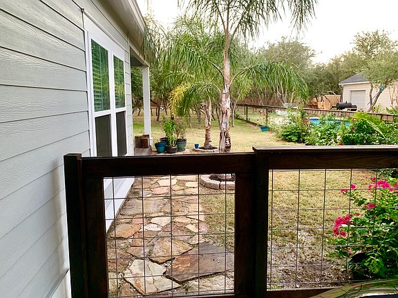 Gate from carport to back 