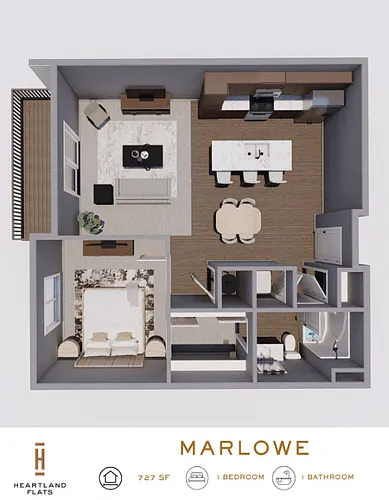 Floor plan Marlowe