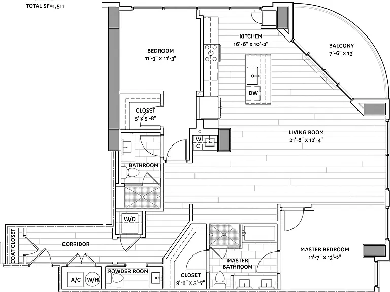 The Huntley Luxury Apartments — Photo 85