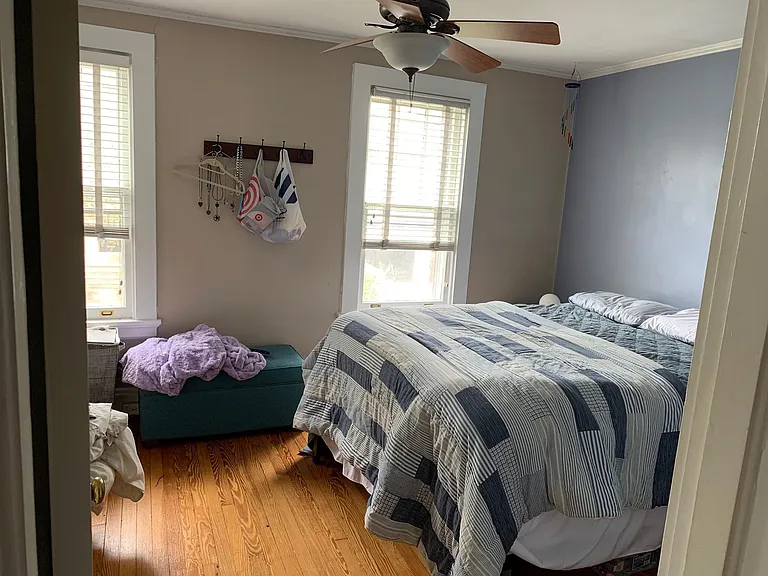 main bedroom, furnished one way