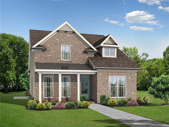 Hampton elevation-not exact floor plan but similar