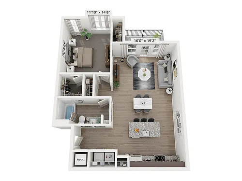 Floor plan Aster