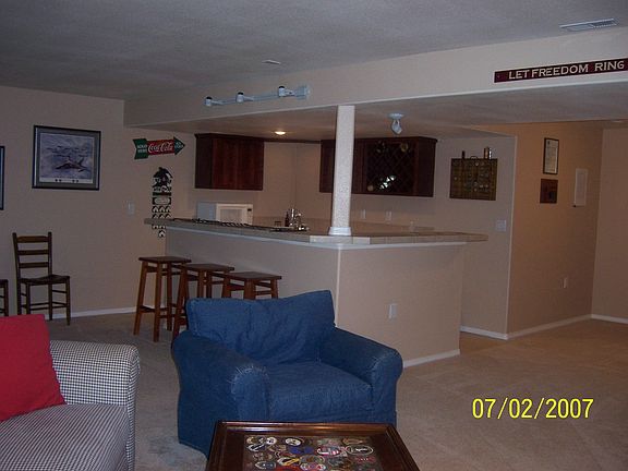 Wet Bar in Basement